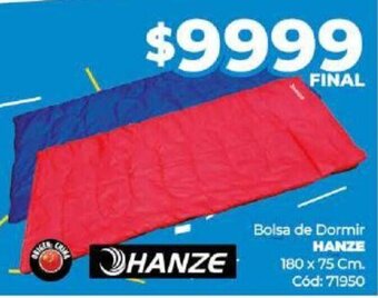 Diarco Bolsa de Dormir HANZE 180 x 75cm oferta