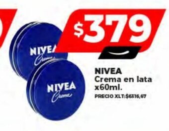 Supermayorista Vital NIVEA Crema en lata x 60ml. oferta