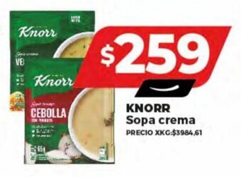 Supermayorista Vital KNORR Sopa crema oferta