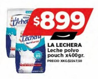Supermayorista Vital LA LECHERA Leche polvo pouch x 400gr. oferta