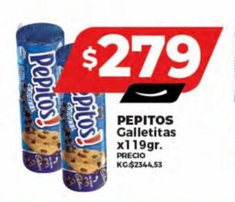 Supermayorista Vital PEPITOS Galletitas x 119gr. oferta