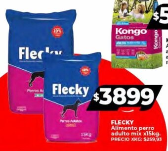 Supermayorista Vital FLECKY Alimento perro adulto mix x 15kg. oferta