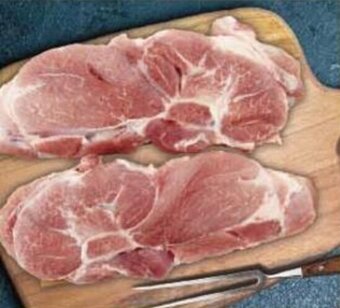 Coto CHULETAS DE PALETA/ PALETA DE CERDO CON HUESO, X KG. oferta