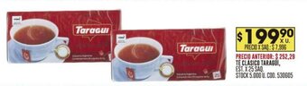 Coto TÉ CLÁSICO TARAGÚÍ, EST. X 25 SAQ. oferta