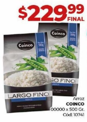 Diarco Arroz COINCO 00000 x 500 Gr. Cód: 10741 oferta