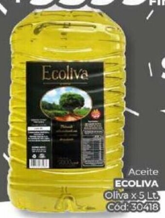 Diarco Aceite ECOLIVA Oliva x 5 Lt. oferta