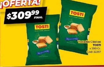 Diarco Tostadas Clásicas TOSTI x 200gr oferta