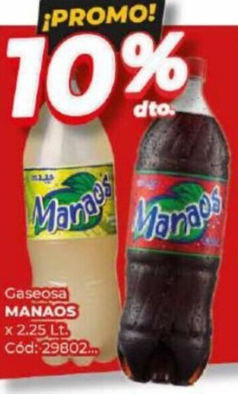 Diarco Gaseosa MANAOS x 2.25Lt oferta