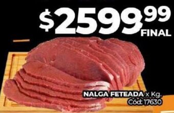 Diarco NALGA FETEADA x kg oferta
