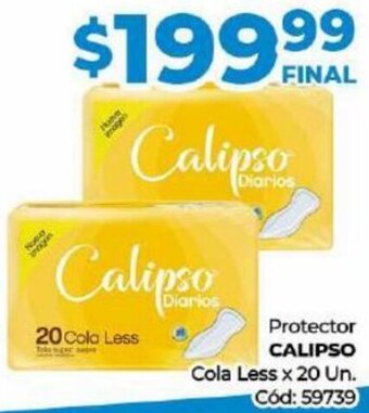 Diarco Protector CALIPSO Cola Less x 20 Un. Cód: 59739 oferta