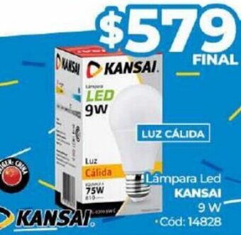 Diarco Lámpara Led KANSAI 9 W Cod: 14828 oferta