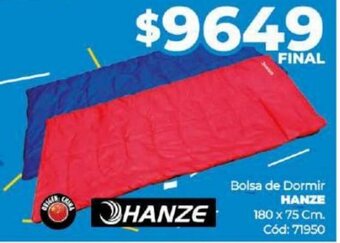 Diarco Bolsa de Dormir HANZE 180 x 75 cm. oferta