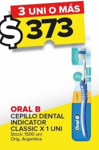 Carrefour Maxi ORAL B CEPILLO DENTAL INDICATOR CLASSIC X 1 UNI oferta