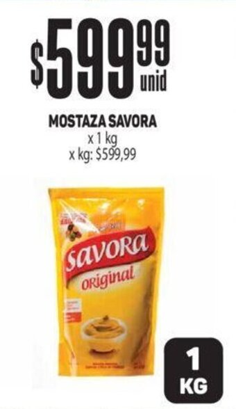 Makro MOSTAZA SAVORA x 1 kg oferta