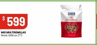 Changomas Mix multisemillas oferta