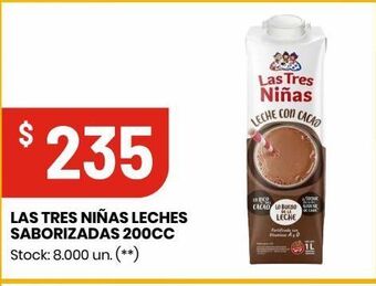 Changomas Chocolatada las tres niñas 200cc oferta