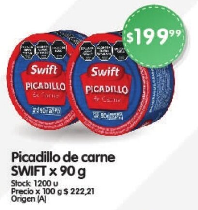 Swift picadillo de carne - 90 g