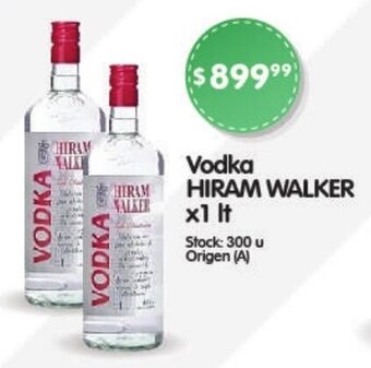 VODKA HIRAM WALKER x 1It