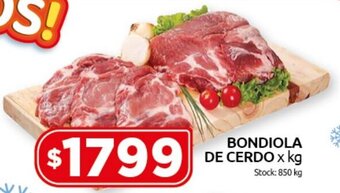 Cordiez BONDIOLA DE CERDO x kg oferta
