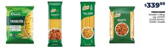 Makro FIDEOS KNORR Variedad x 500 gr oferta