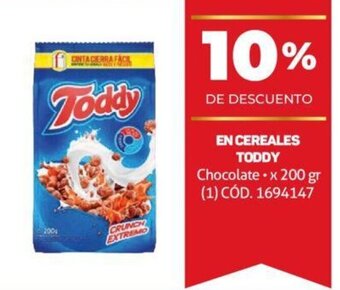 Makro EN CEREALES TODDY Chocolate x 200 gr oferta