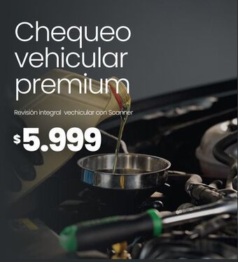 Changomas Chequeo vehicular premium oferta