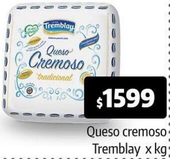 Autoservicio Capo Queso cremoso Tremblay x kg: oferta