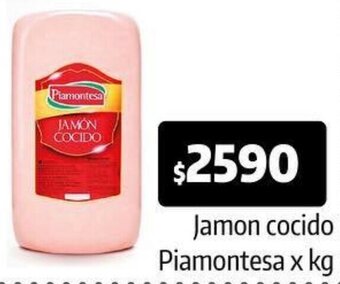 Autoservicio Capo Jamon cocido Piamontesa x kg oferta