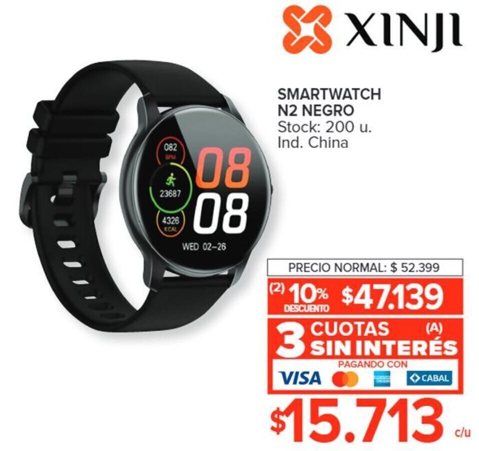 Reloj discount smartwatch carrefour