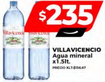 Supermayorista Vital VILLAVICENCIO Agua mineral x1.5lt oferta