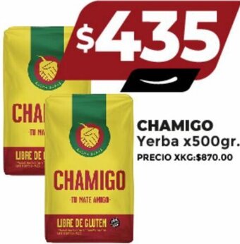 Supermayorista Vital CHAMIGO Yerba x500gr oferta