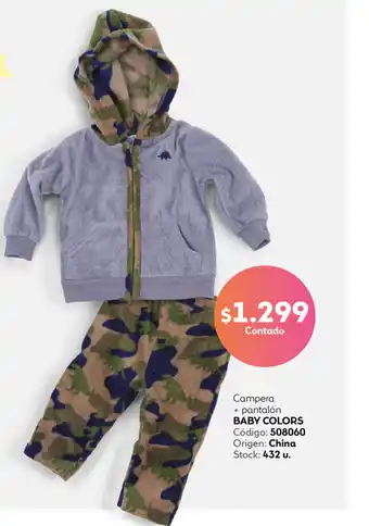 Coppel Campera+Pantalon Baby Colors oferta