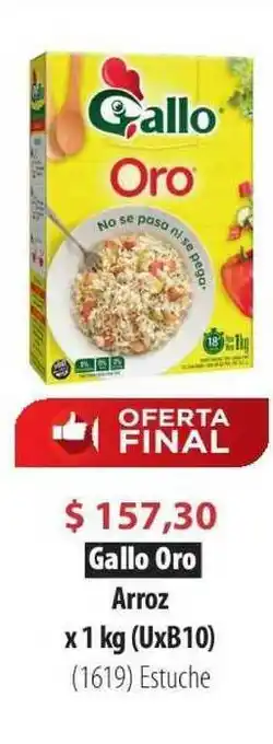 Gallo Oro Arroz x 1kg