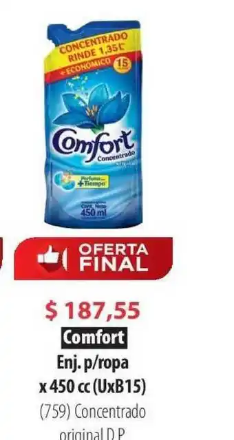 Parodi Comfort Enj. P Ropa x 450cc oferta