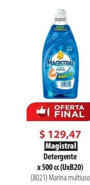 Magistral Detergente x 500cc