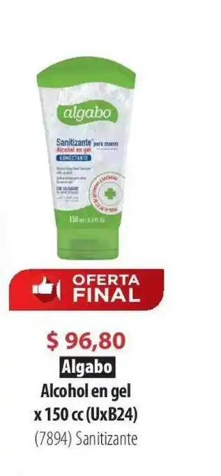Parodi Algabo Alcohol En Gel x 150cc oferta