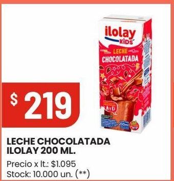 Changomas Leche chocolatada ilolay 200ml oferta