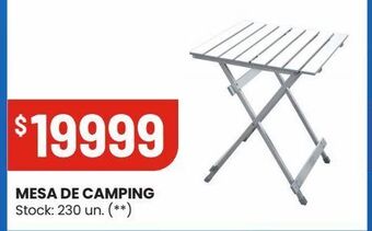 Changomas Mesa de camping oferta