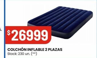 Changomas Colchón inflable 2 plazas oferta