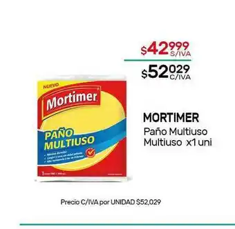 Nini Mayorista Mortimer Paño Multiuso Multiuso x 1uni oferta