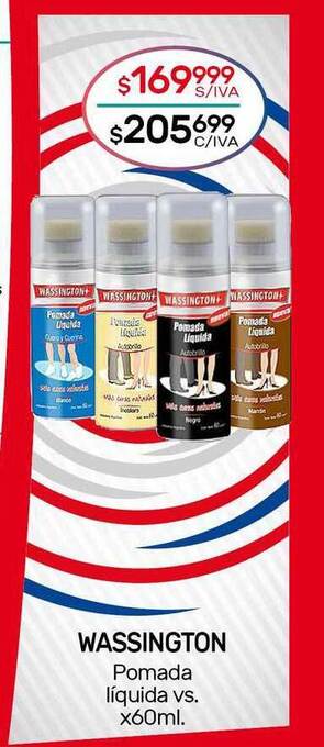 Nini Mayorista Wassington Pomada Líquida x 60ml oferta