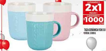 TAZA CERÁMICA VSH XU