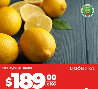 Supermercados DIA LIMÓN X KG oferta