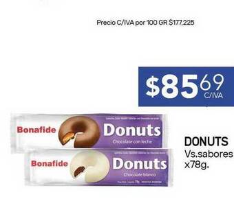 Nini Mayorista Donuts Vs. Sabores x 78g oferta