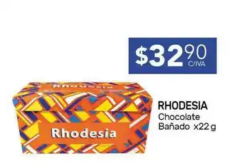 Nini Mayorista Rhodesia Chocolate Bañado x 22g oferta