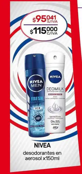 Nini Mayorista Nivea Desodorantes En Aerosol x 150ml oferta