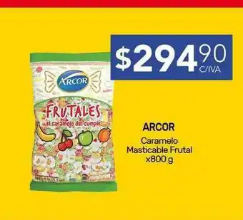 Nini Mayorista Arcor Caramelo Masticable Frutal x 800g oferta