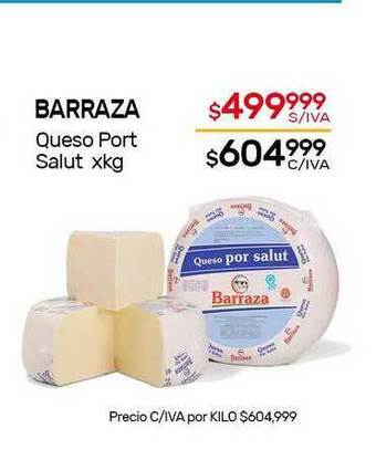 Nini Mayorista Barraza Queso Port Salut oferta