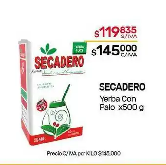 Nini Mayorista Secadero Yerba Con Palo x 500g oferta