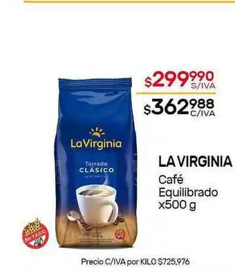 Nini Mayorista La Virginia Café Equilibrado x 500g oferta